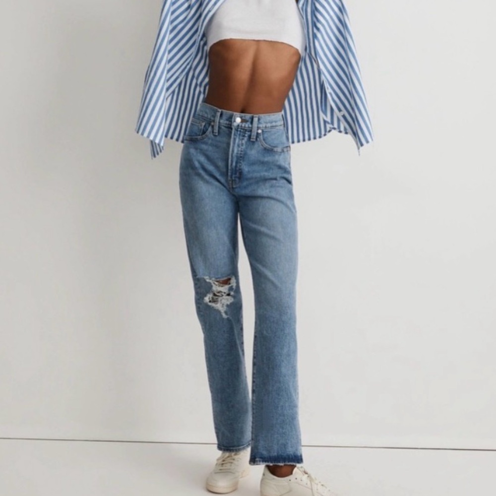 Madewell The Perfect Vintage Straight Jean 27